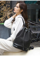 Mochila informal y versátil de tela Oxford para mujer, de gran capacidad, para viajes diarios, nueva mochila multicompartimento de cuero suave. - details 5
