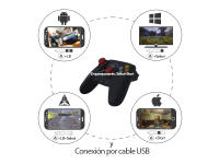SHAKS S2b Blackstorm. Gamepad Inalámbrico Alimentado por Qualcomm. Diseño en colaboración con Blacknut. Ultra baja latencia para una amplia gama de dispositivos (Android, Windows, iOS) y principales servicios de streaming (Stadia, X-Cloud, G-Force) - details 3