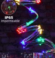 Luz De Cadena Solar Para Exterior Iluminación Festiva 8 Modos Impermeable Lámparas De Hadas Decoración De Boda Jardín Navidad Garland - details 3