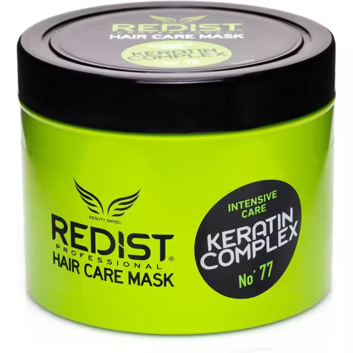 Redist Mascarilla capilar de queratina de 475 ml – Tratamiento intensivo de reparación y nutrición con complejo de queratina | Fortalece, suaviza y restaura el brillo para cabello seco, dañado y - 1