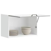 vidaXL Armario de pared para cocina Kalmar madera de ingeniería negra en color Negro/Gris hormigón/Gris sonoma y más | almacenamiento funcional diseño moderno para baño dormitorio sala - details 1