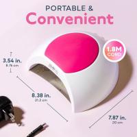 Lámpara Secadora de Uñas, Profesional LED UV Lampara Uñas de Gel, Curado Luz en 4 modos para tiempo 10s, 30s, 60s y 90s - details 8