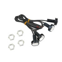 4Pcs Luz De Fondo LED Para Coche DRL Daytime Running Lights 12V 15W Luz Blanca Para Automóviles Signal De Parqueo Y Retroceso Accesorios De Vehículos - details 10