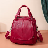 Mochila Retro Pequeña Para Mujer Mochila Multifuncional De Gran Capacidad Bolso Cruzado De Hombro Viaje Mini Bolso De Mano - details 3