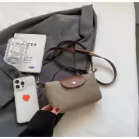 Bolso de nailon de alta calidad para mujer, bandolera pequeña de diseñador, de lujo, 2024 - details 14