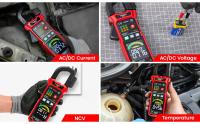 Pinza Digital Inteligente KAIWEETS KC602, 6000 Cuentas True-RMS, Rango Automático, Corriente AC/DC, Función de Detección NCV, Pantalla Grande en Color HD, Función de Autocomprobación y Medición de Inrush, Modo Inteligente Mejorado - details 2