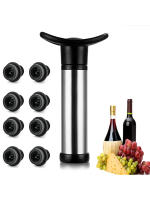 Tapa De Vino SUNFILI De Goma Grado Para Saver Vacuum Preservador Mantén Tu Vino Fresco Sellador De Botella Para El Hogar - details 9