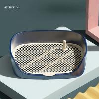 Toilet Para Mascotas Pequeñas Perros Y Gatos Portátil Entrenamiento De Perro Silla De Orina Para Pupusas Almohadilla Y Bandeja De Inodoros Suministros Para Mascotas Internos Adecuado Para Conejos Y Hamsters - details 13