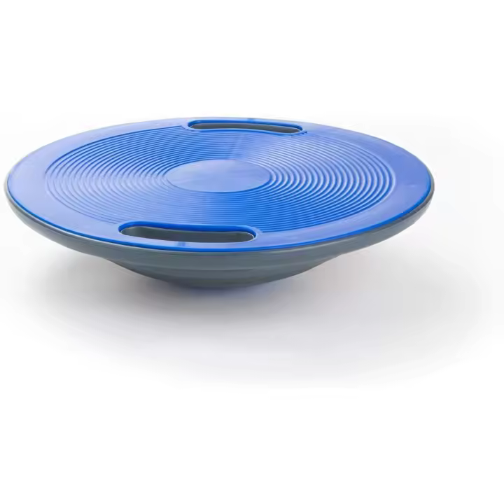 Tabla de estabilidad deportiva portátil con asa para entrenamiento en casa y en el gimnasio, entrenador central, fisioterapia, 15,7" de diámetro, antideslizante, azul - 1