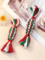 Juguete Para Perros De Algodón Tejido En Red Candy Para Masticar Y Pasar El Tiempo Juguete Interactivo Para Mascotas - details 1