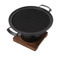 Mini Estufa Para Barbacoa Horno De Cocina Para Una Persona Placa De BBQ Desmontable Herramientas De Asado Sin Humo Para Carne - details 2
