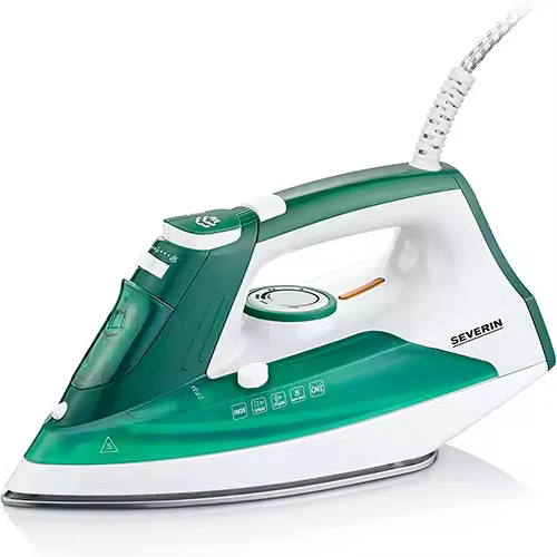 Plancha 2400W Severin 3261 30g/vapor acero inoxidable. - 1