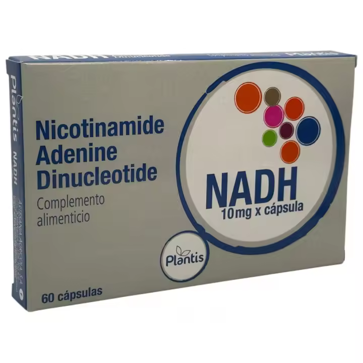 NADH Plus (Nicotinamide Adenine Dinucleotide) 60 Cápsulas de Plantis - 1