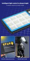 Luces Solares LED Para Calles Exteriores 1-4 Pack Lámpara Solar Impermeable Con Sensor De Movimiento Modos De Iluminación Para Seguridad En Jardín - details 6
