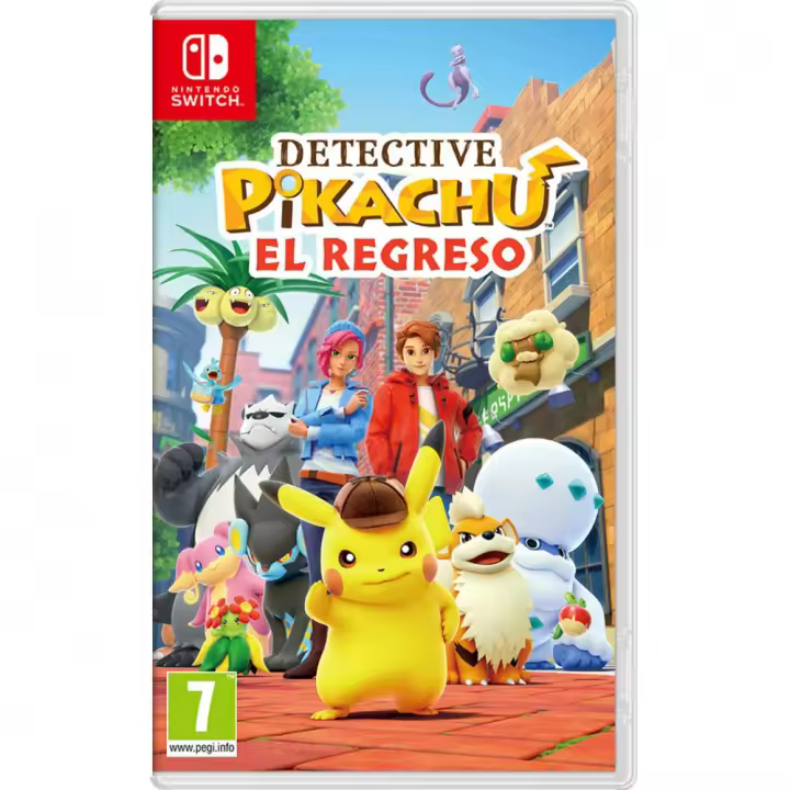DETECTIVE PIKACHU: EL REGRESO JUEGO FÍSICO EDICIÓN ESPAÑOLA PARA NINTENDO SWITCH Nintendo - 1