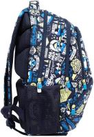 Mochila escolar 4 cremalleras 25l The Yety Azul Marino - Milan F624604YT2 - details 2