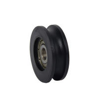 Rodillo De Pulley U Groove De Alta Calidad Con Rodamiento 626 De Acero Pulley De U Inyectado Para Puerta Deslizante Y Ventana - details 4
