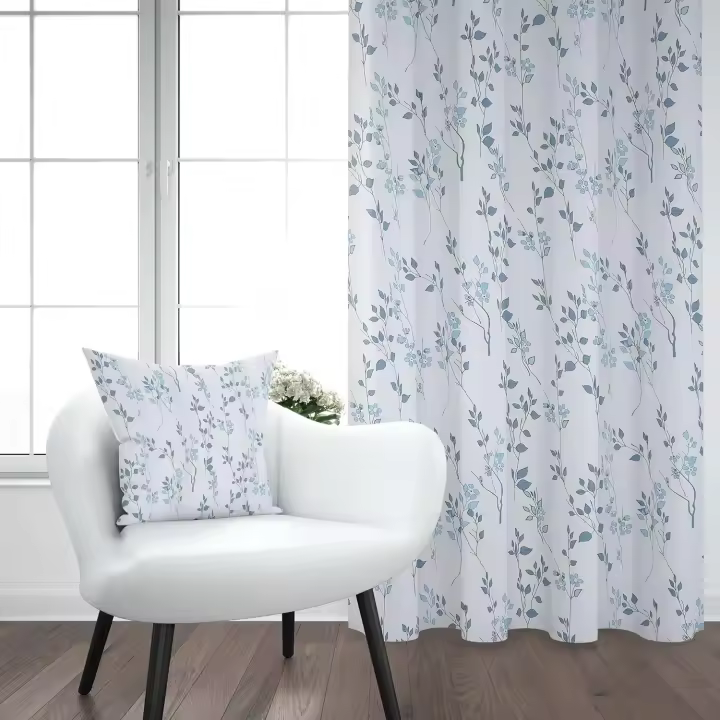 Shoppe house - Cortina Salón Dormitorio Estampado con Ojales 140x260cm - 1