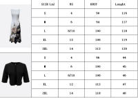 EMERY ROSE Conjunto De Vestido Y Chaqueta Abierta Con Estampado Floral Y Tirantes Spaghetti Para Mujer Estilo Casual - details 0