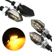 2pcs Luces De Señalización LED Para Motocicleta Universal Super Brillantes Mini Moto Amarillas Indicadores LED 12V - details 4