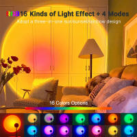 Lámpara De Noche Inteligente USB 5V Tuya Con Proyector De Atardecer Control Remoto Por App Smart Life Decoración Para Habitación Regalo Con Luz LED - details 0