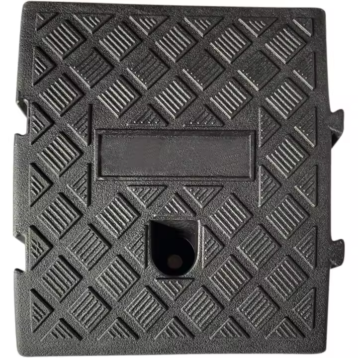 Rampa de freno-Presión antideslizante portátil resistente para almohadillas de rampa de coches, para usar; Bicicletas Motocicletas en coches, 25 × 27 × 11cm/25 × 27 × 13cm, amarillo - 1