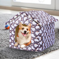 Nobleza - Casa para Perro Plegable con Cojín Extraíble - Brillante en la Oscuridad - Talla M - details 5