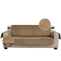 Cubierta De Sofá Impermeable Antideslizante Lavable Protección De Muebles Con Cinta Elástica Ajustable Y Lado BGA Para Hogar Y Mascotas - details 10
