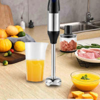 700W 4 in 1 Electric Blender Stainless Steel Handheld Blender Food Processor Egg Vegetable Meat Mixer Juicer Smoothie Mixer - details 5