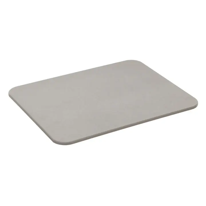 Alfombra de Diatomita Gris 45x35cm / 60x39cm - Alfombra con propiedad de secado rápido (casi instantáneo), protege contra humedad y hongos, para Baño, Cocina... - New Planet Home - 1