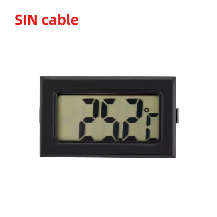 Mini Termómetro Digital LCD Con Probe Sensor De Temperatura Para Acuario Tanque De Peces Hogar Nevera Material Plástico - 1