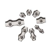 5Pcs Clip De Tornillo Para Cable De Acero Inoxidable M2-M5 Simplex 1/2-Post Calizador De Cuerda Simple Para Metalworking - details 6