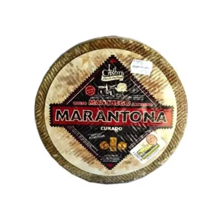 Ibéricos a Domicilio Gourmet - Queso Marantona Curado Mini, 1 Kg Aprox. - 1