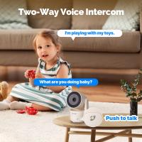 Cámara De Seguridad Inteligente MOES Tuya Wi-Fi 6 HD 4MP Interior Con Seguimiento De Movimiento Y Deteción De Sonido Visión Nocturna Infrarroja Monitorización Para El Hogar - details 4