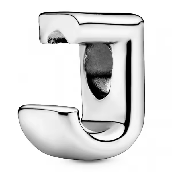 Pandora - Charm en plata de ley Letra J 797464 - 1