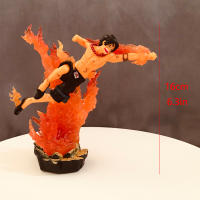 Figura De Acción One Piece Luffy Con Portgas·D· Ace Y Roronoa Zoro Estatua Colección PVC Juguete Para Niños Regalo De Cumpleaños - details 4
