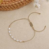 Pulseras con cuentas Doradas para Mujer, Lindas cuentas hechas a mano, ajustables, de Cuerda beige, pulsera de la suero, joyería de Amistad para las fiestas. - details 3
