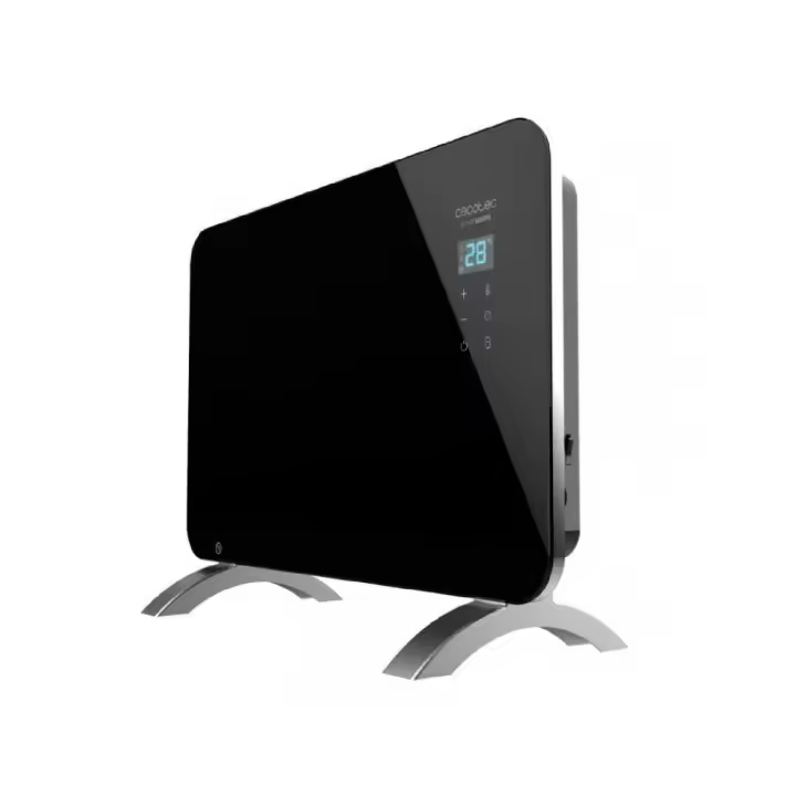 Cecotec Radiador Eléctrico Bajo Consumo Ready Warm 6670 Crystal Connection Con Wifi, 1000 W, Termostato Regulable, Temporizador - 1