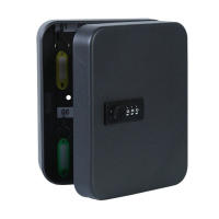 Caja De Seguridad Para Llaves Con Bloqueo De Combinación Y Llave/Código Armario De Llaves Caja De Almacenamiento De Llaves Con Bloqueo Fiel - details 12
