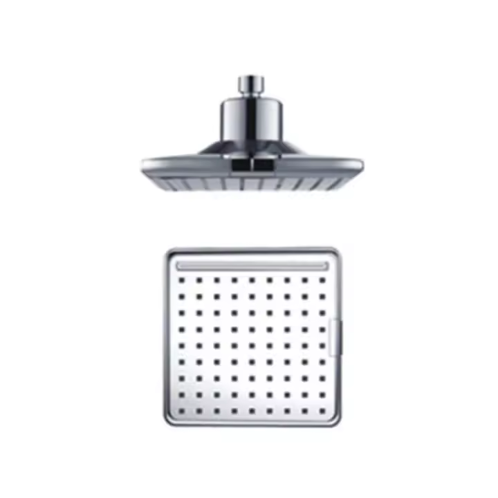 Led 4 Ducha De Techo Con Sensor y Luz Led Gris - 1