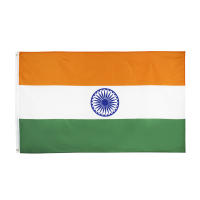 Bandera India 90x150 CM Para Decoración FLAGLINK Material Polyester Estilo Colgante Personalizable - details 0