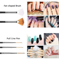 Kit De Pinceles Para Arte De Uñas LINMANDA 20 Piezas Con 15 Pinceles Y 5 Bolígrafos De Punta Fina Para Gel UV Y Manicura - details 3