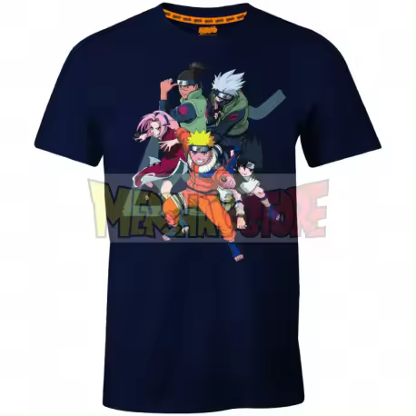 Camiseta adulto Naruto - Seven Team Talla XL Raíz MERCHAN-STORE Camisetas Naruto - 1