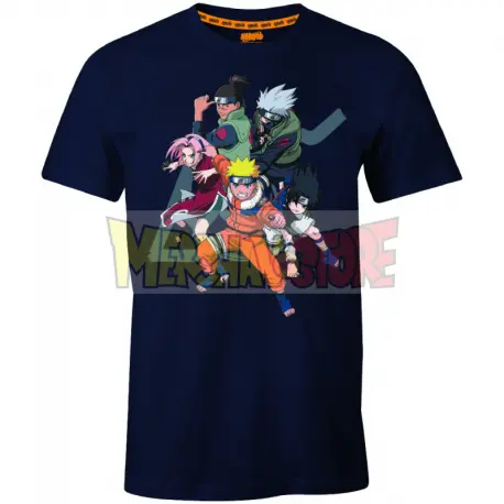 Camiseta adulto Naruto - Seven Team Talla XL Raíz MERCHAN-STORE Camisetas Naruto - 1