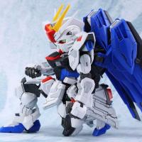 Figura De Acción MGSD Freedom ZGMF-X10A Para Niños Con Base Y Pegatinas Decoración De Escritorio Juguete Coleccionable - details 2