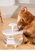 Fregadero De Agua Para Gatos Con Circulación Automática Y Suministro De Energía USB Translúcido Para Hidratación Fresca - details 9