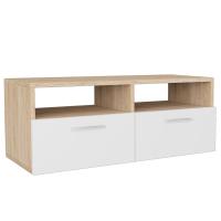 vidaXL Mueble para televisión madera de ingeniería 95x35x36 cm, Mueble de Salon, Mueble TV, Mueble TV salon, Mesa de TV, Mueble tele - details 2