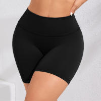 Shorts De Yoga Para Mujer Fitness Running High Waist Quick Drying Squat Proof Ciclismo Workout Gym Terciopelo Negro - details 12