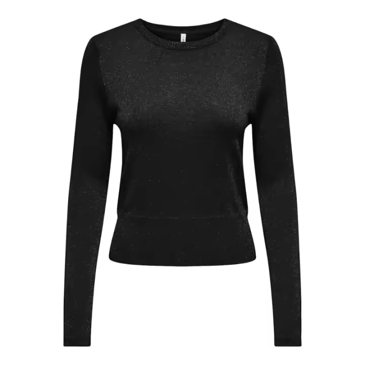Jersey Mella Negro Brillo de Only - 1