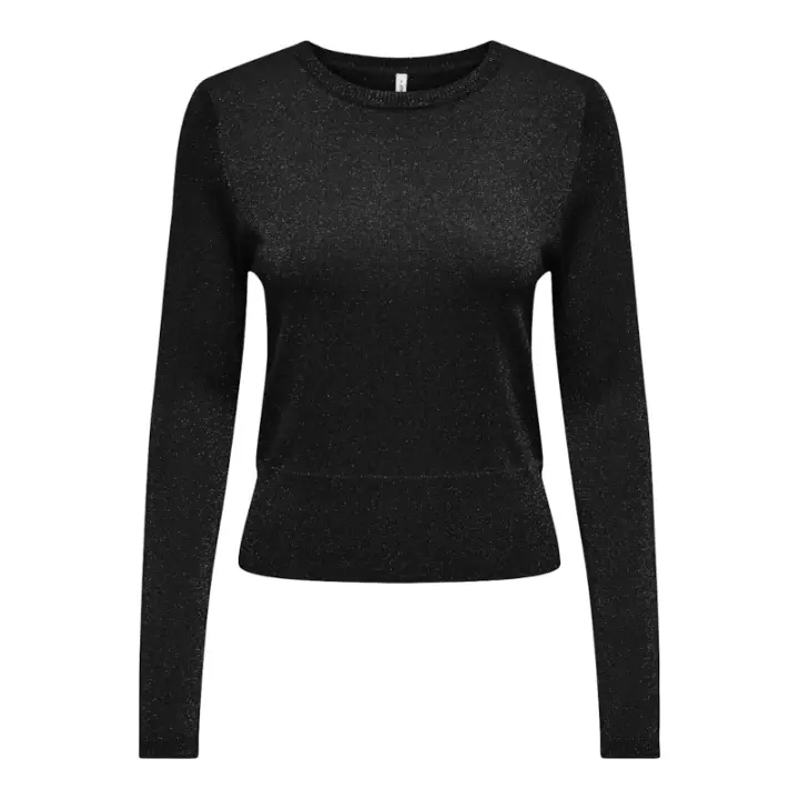 Jersey Mella Negro Brillo de Only - 1